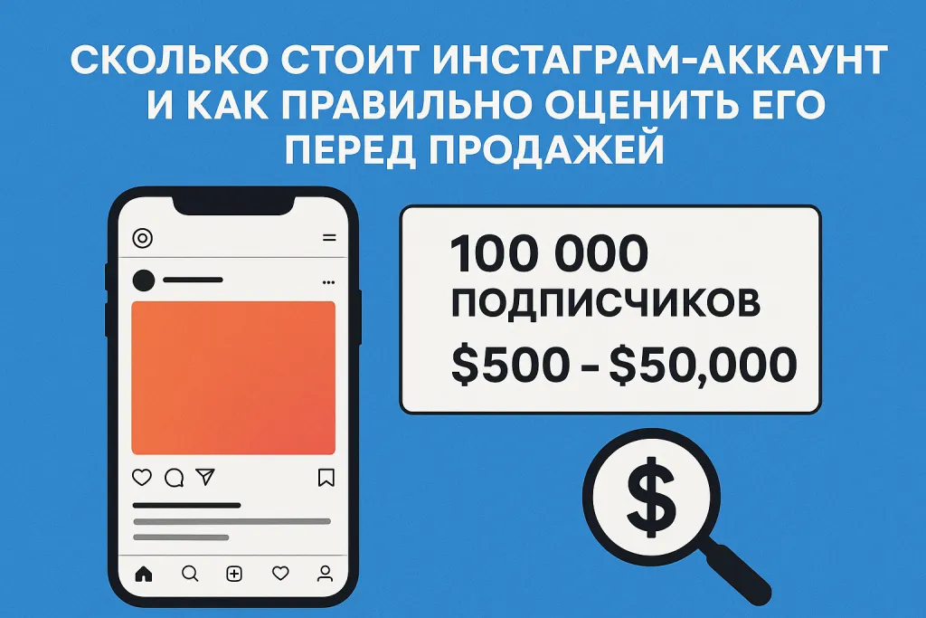 Сколько стоит Instagram-аккаунт и как правильно оценить его перед продажей